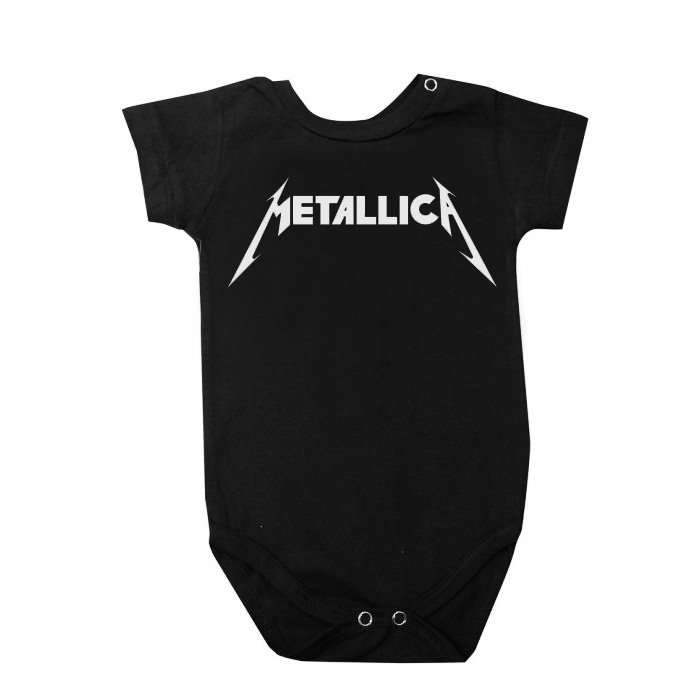 Body Bebê Metallica Promo