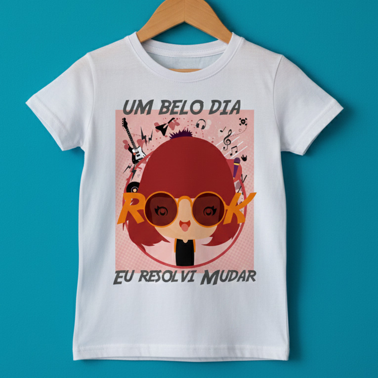 Camiseta infantil MPB Rita Belo dia — foto 2