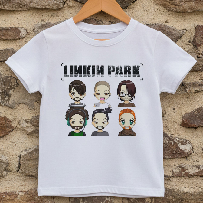 Camiseta Infantil Rock Linkin Park — foto 2