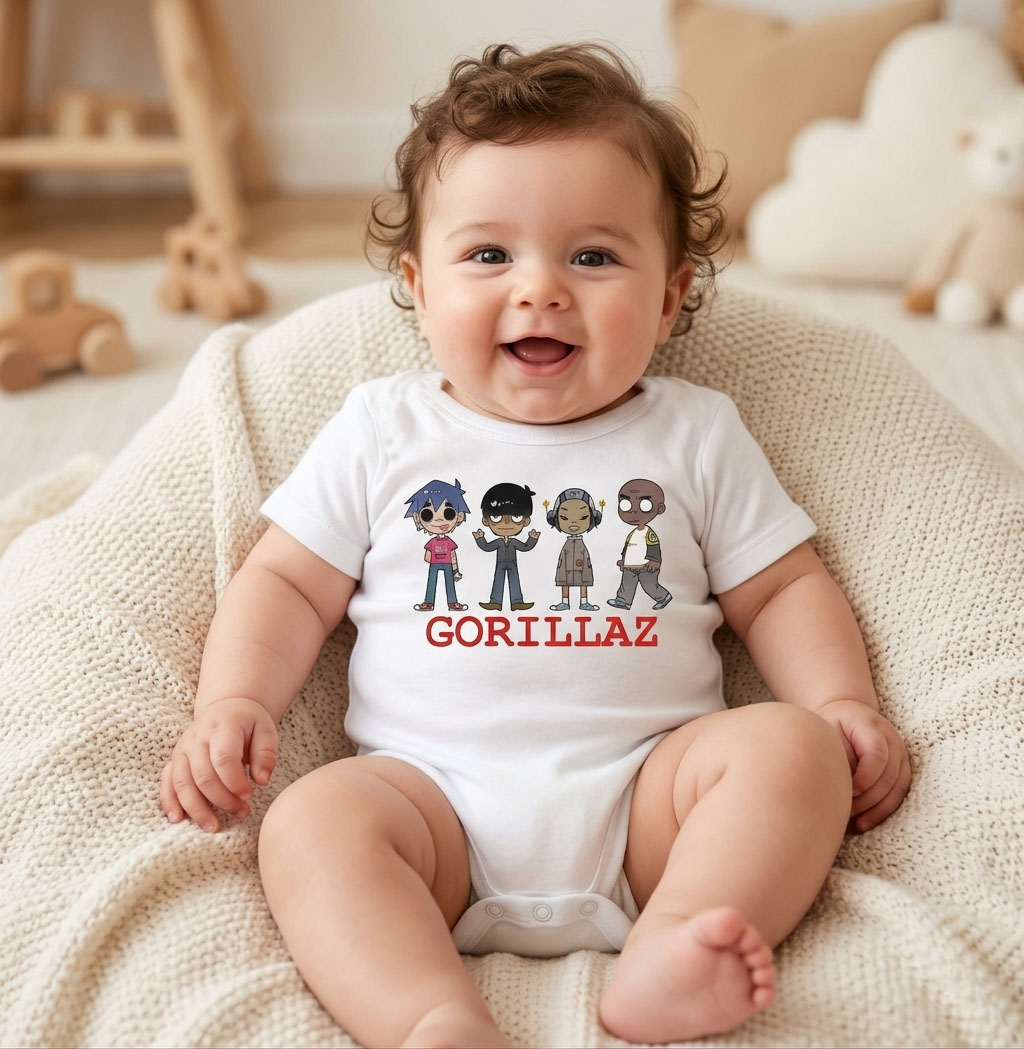 Body bebê Rock Gorillaz toys — foto 2