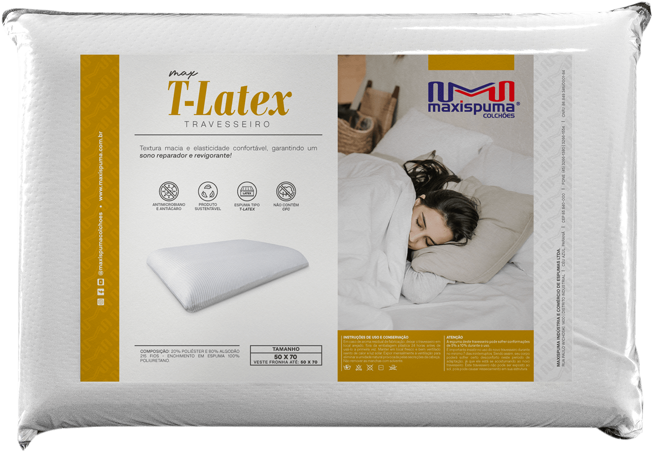 Travesseiro Max T-Latex