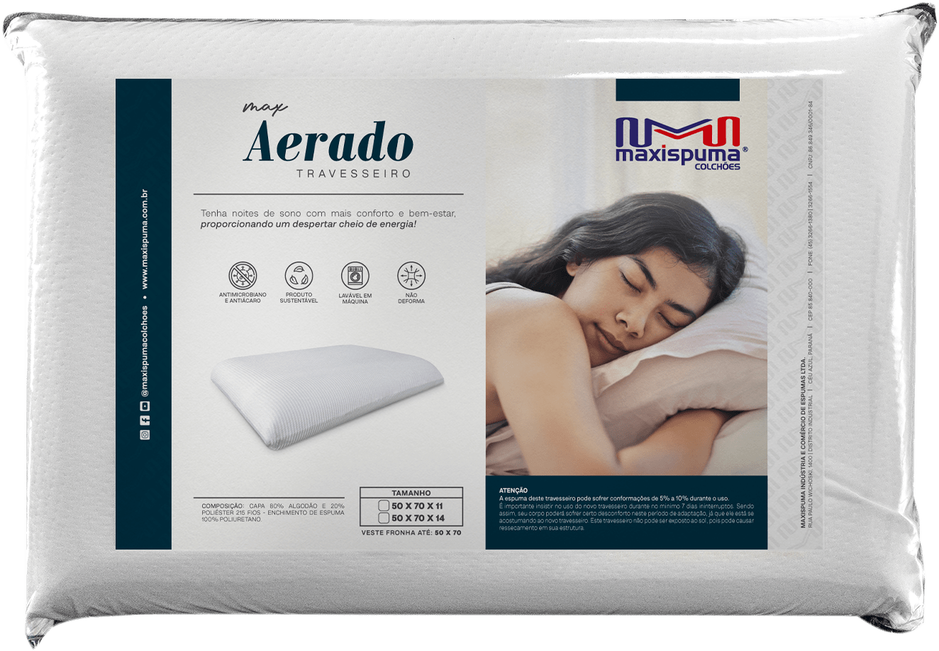 Travesseiro Max Aerado