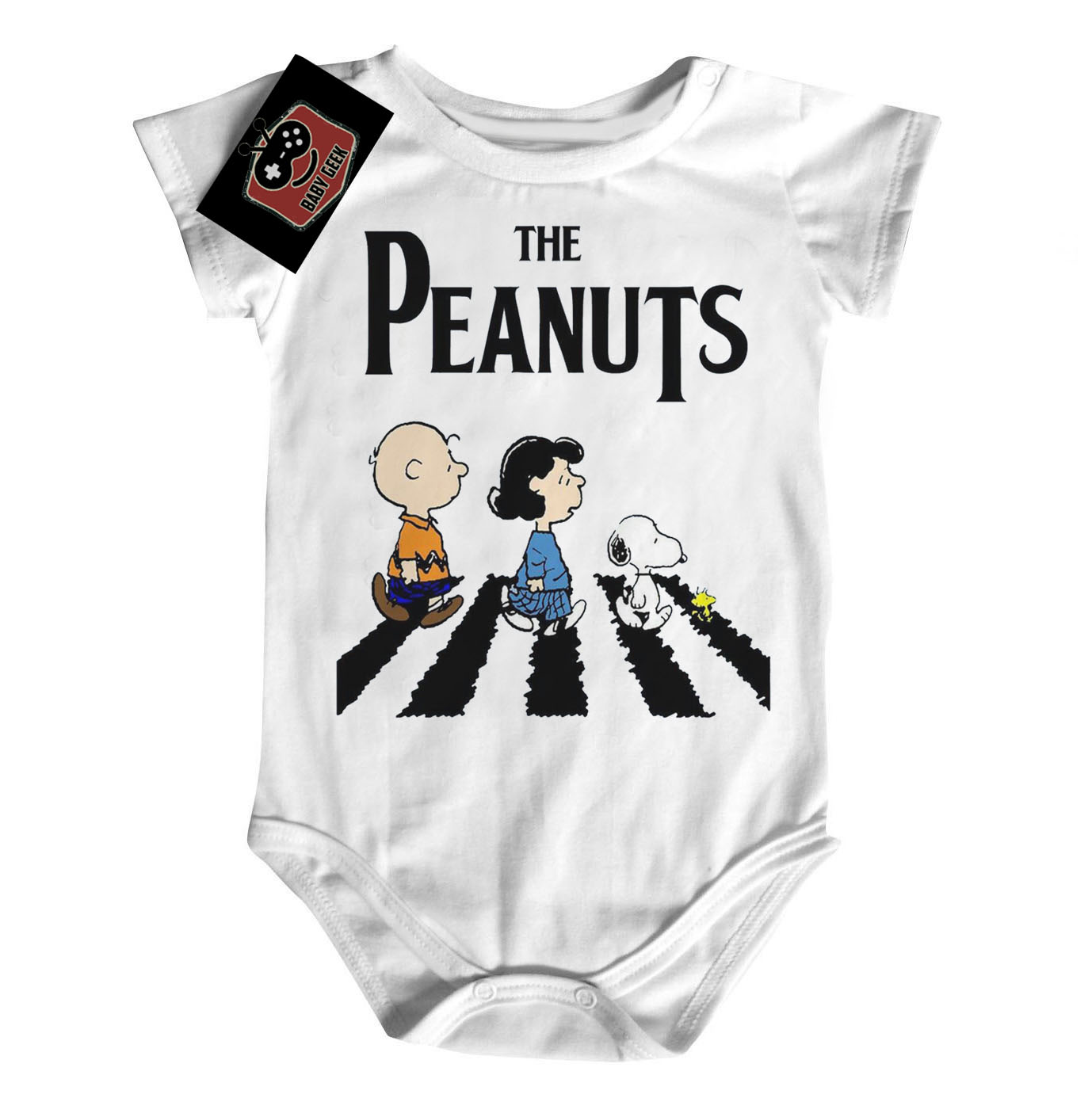 Body Geek e Games Peanuts Rock Beatles