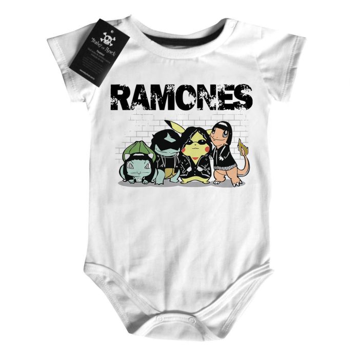 Body Geek e Games  Ramones Pokemon Rock