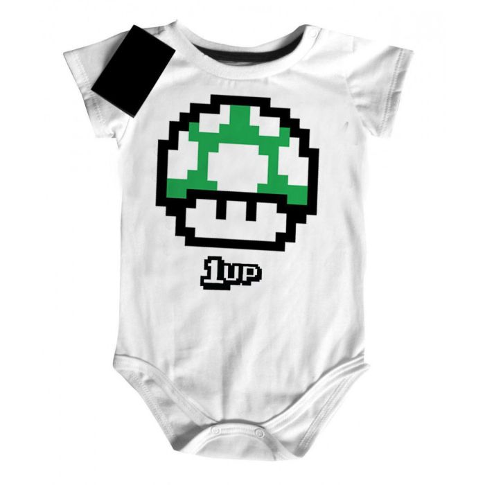 Body Geek e Game  Mario 1 vida - Up
