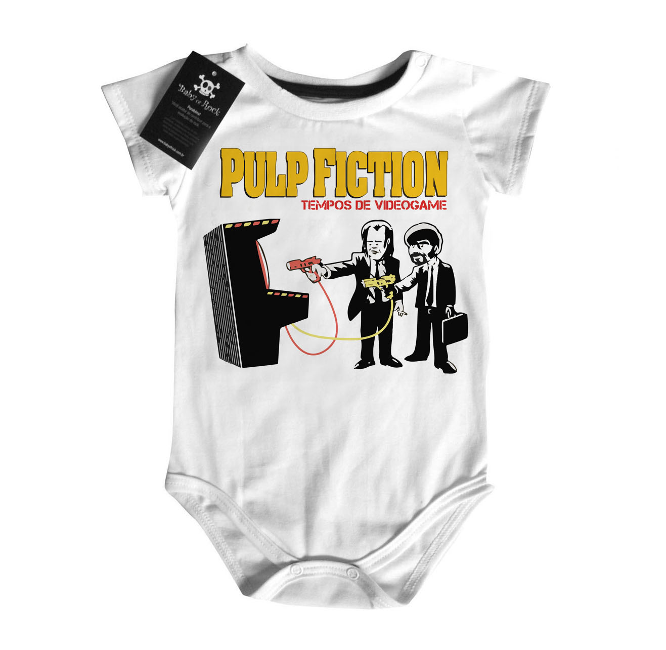 Body Bebê Filmes Pulp Fiction Geek Video Game