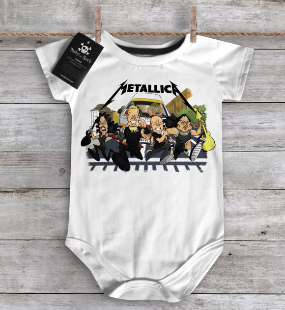 Body Rock Bebê Metallica Run