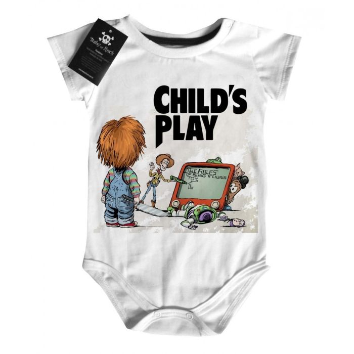 Body Bebê Séries Toy Story Chuck Cute Terror