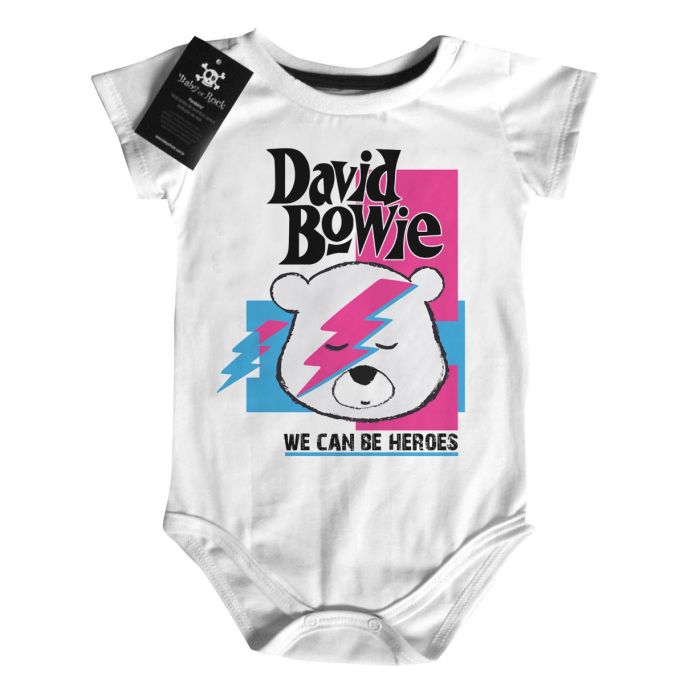 Body Bebê Rock David Bowie Cute