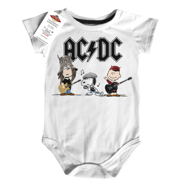 Body Rock Bebê ACDC Cute