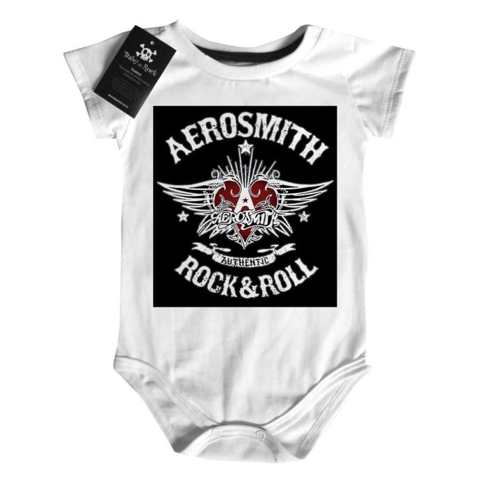 Body Bebê  Rock Aerosmith