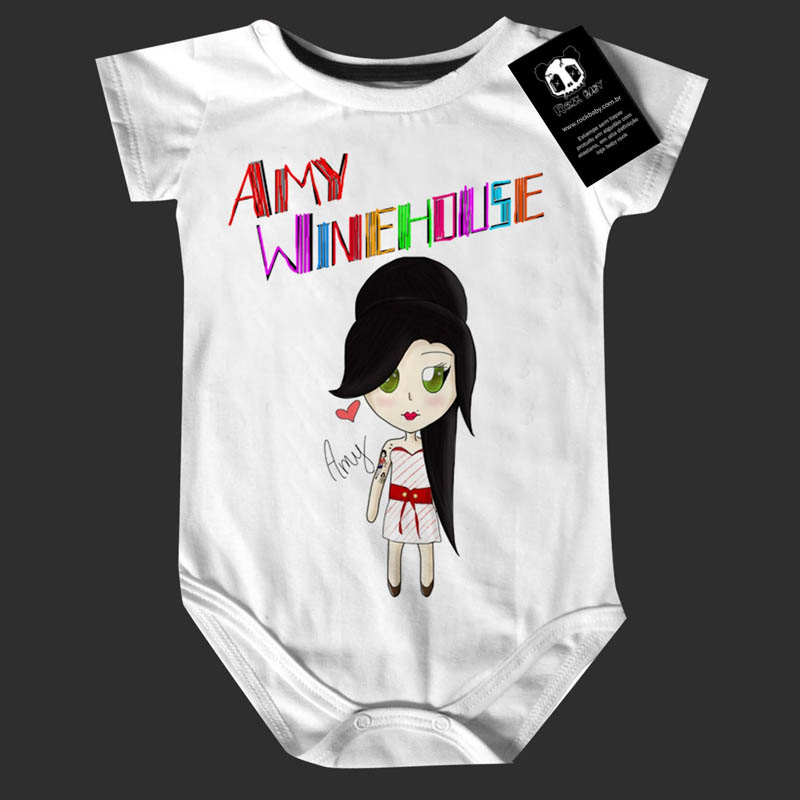 Body Bebê Rock Amy Winehouse