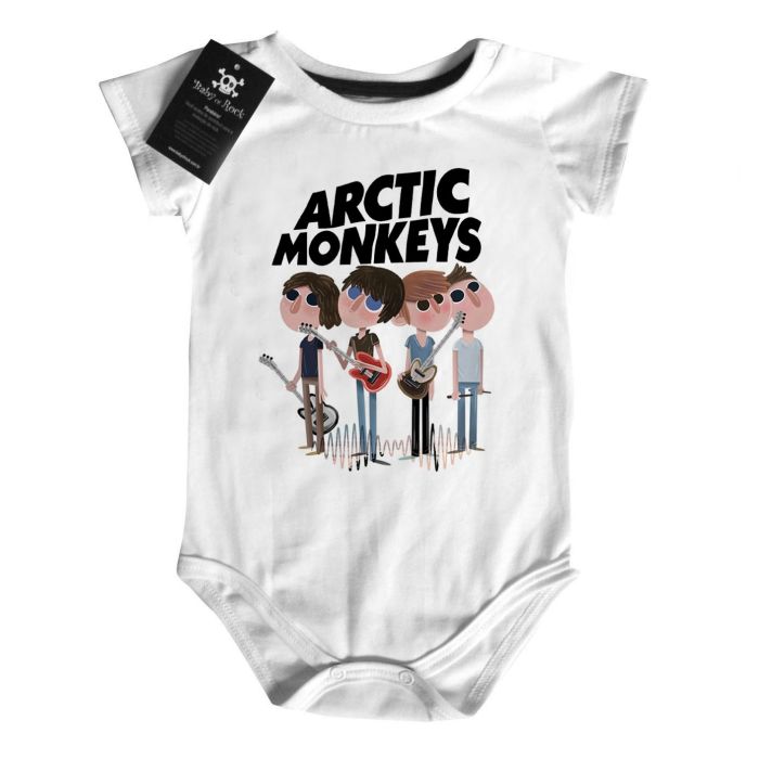 Body Bebê Rock Arctic Monkeys Cute