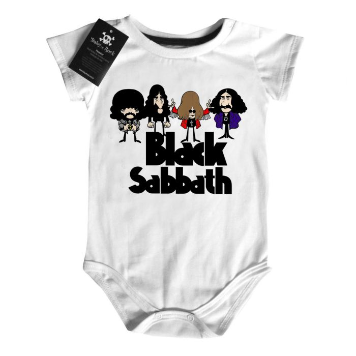 Body Bebê  Rock Metal Black Sabbath Caricature