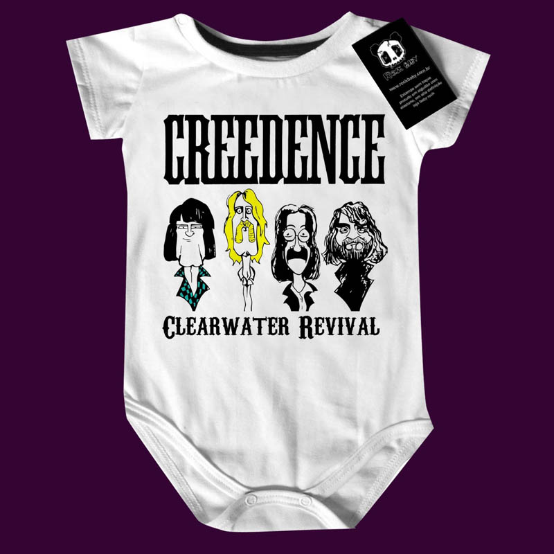Body Bebê Rock Creedence