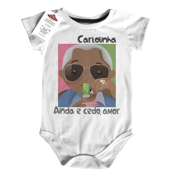 Body  bebê Musica Nacional Samba Cartola