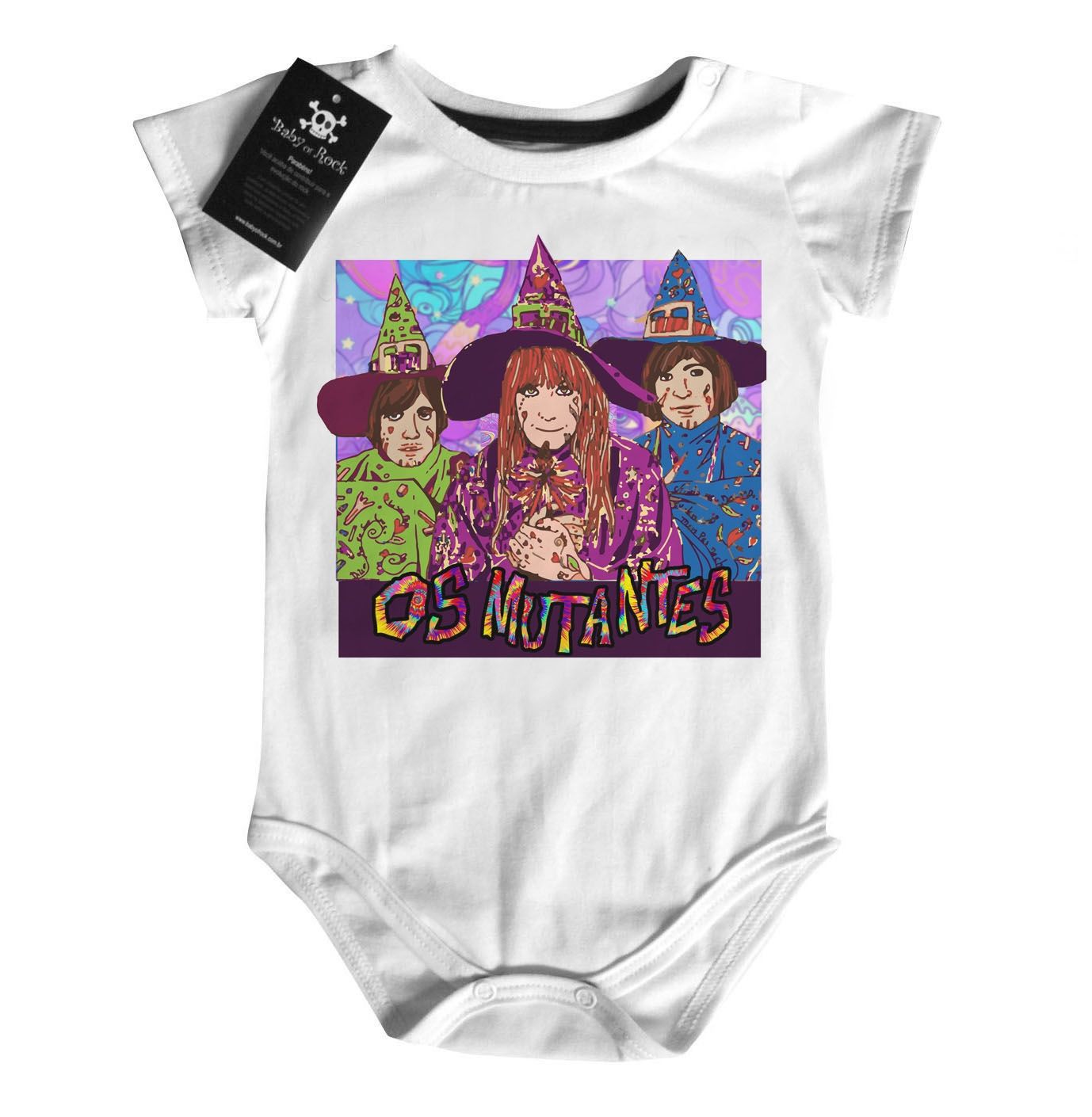 Body  bebê Musica Nacional Mutantes