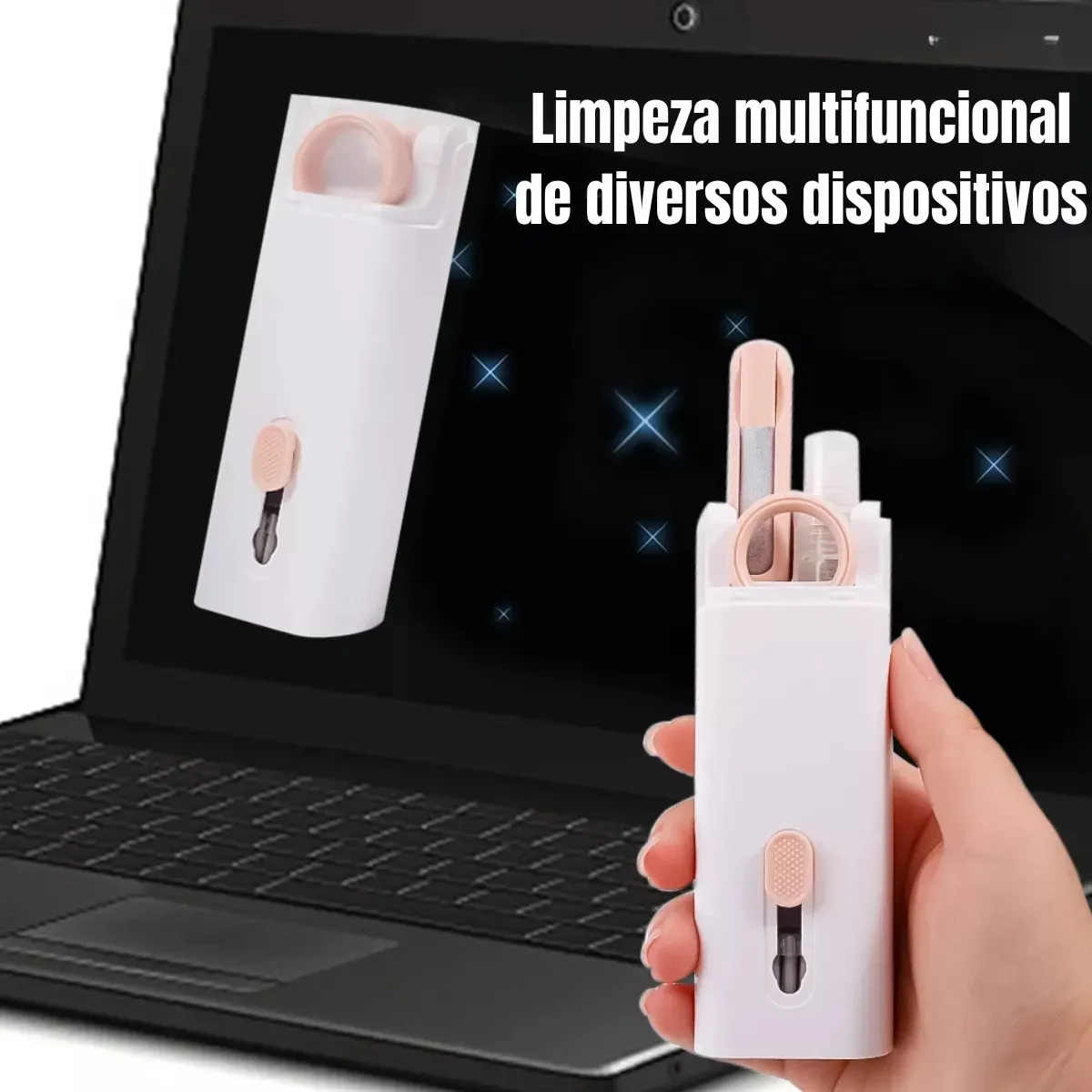 Kit Escova 7 Em 1 Para Limpar Teclado Fone — foto 2