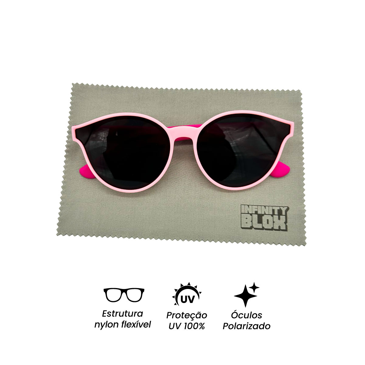 Óculos Infantil InfinityBlox ? Lentes Polarizadas UV400