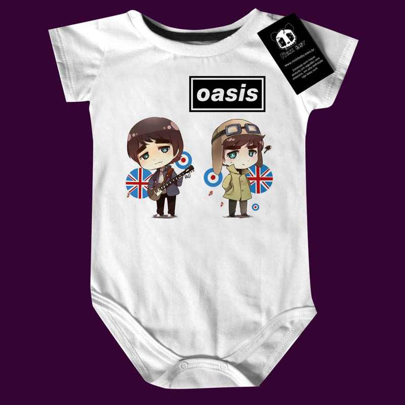 Body bebê Rock  Oasis