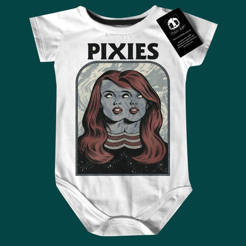 Body bebê Rock  Pixies
