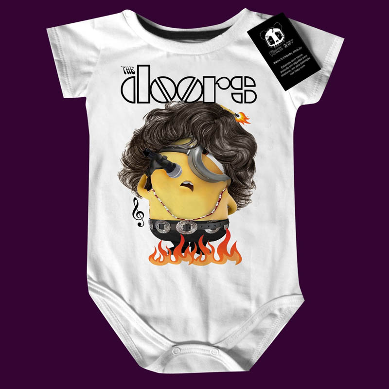 Body Bebê Rock The Doors Minions