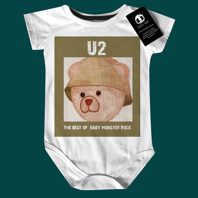 Body  bebê Rock U2 Cute Bear