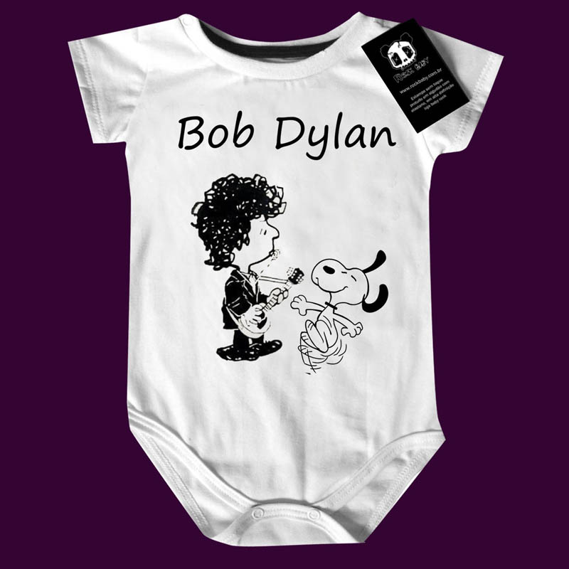 Body  bebê Rock Folk Bob Dylan
