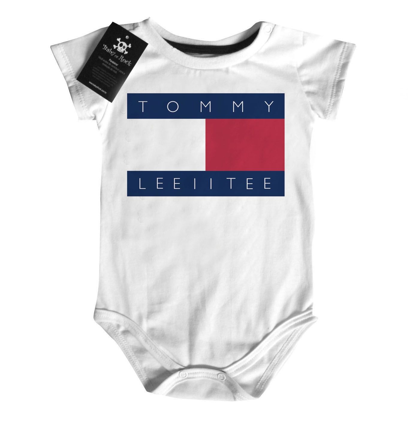 Body  bebê Divertido Tommy leite — foto 2