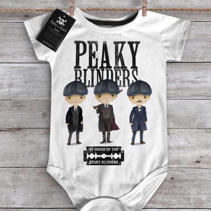 Body Bebê Seríe Peaky Blinders Cute