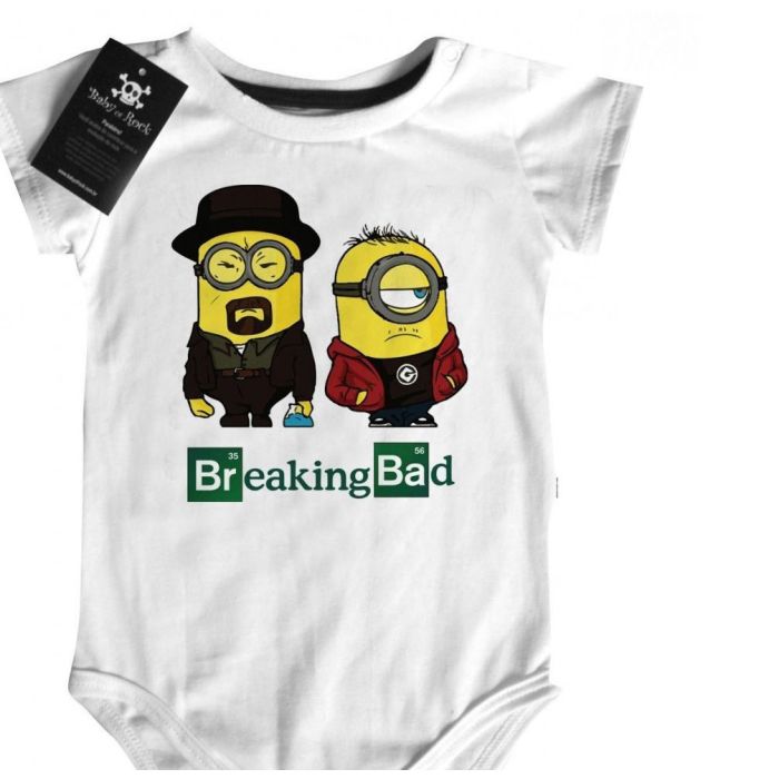 Body Bebê  Série Breaking Bad Minions