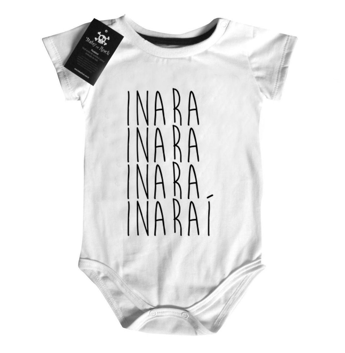 Body  bebê Musica Nacional Samba Inara
