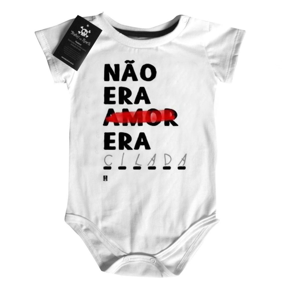 Body bebê Musica Nacional Samba Cilada