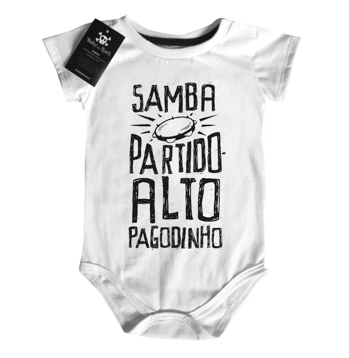 Body bebê Musica Nacional Samba Partido alto Zeca