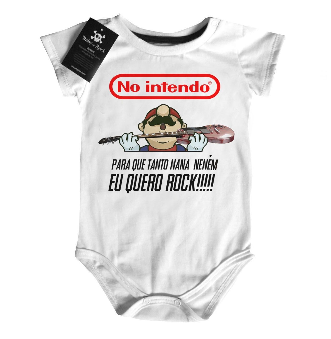 Body Geek e Games No intendo eu quero rock