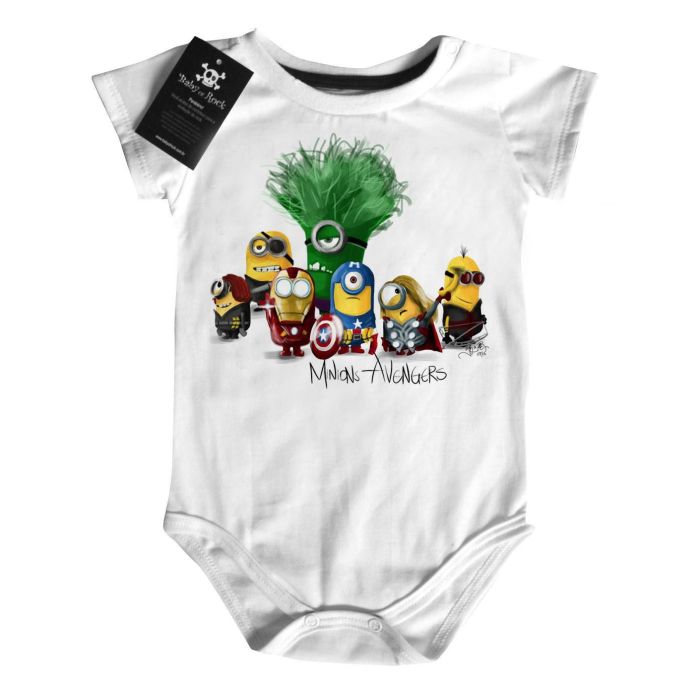 Body Bebê  Filme Os Vingadores Minions