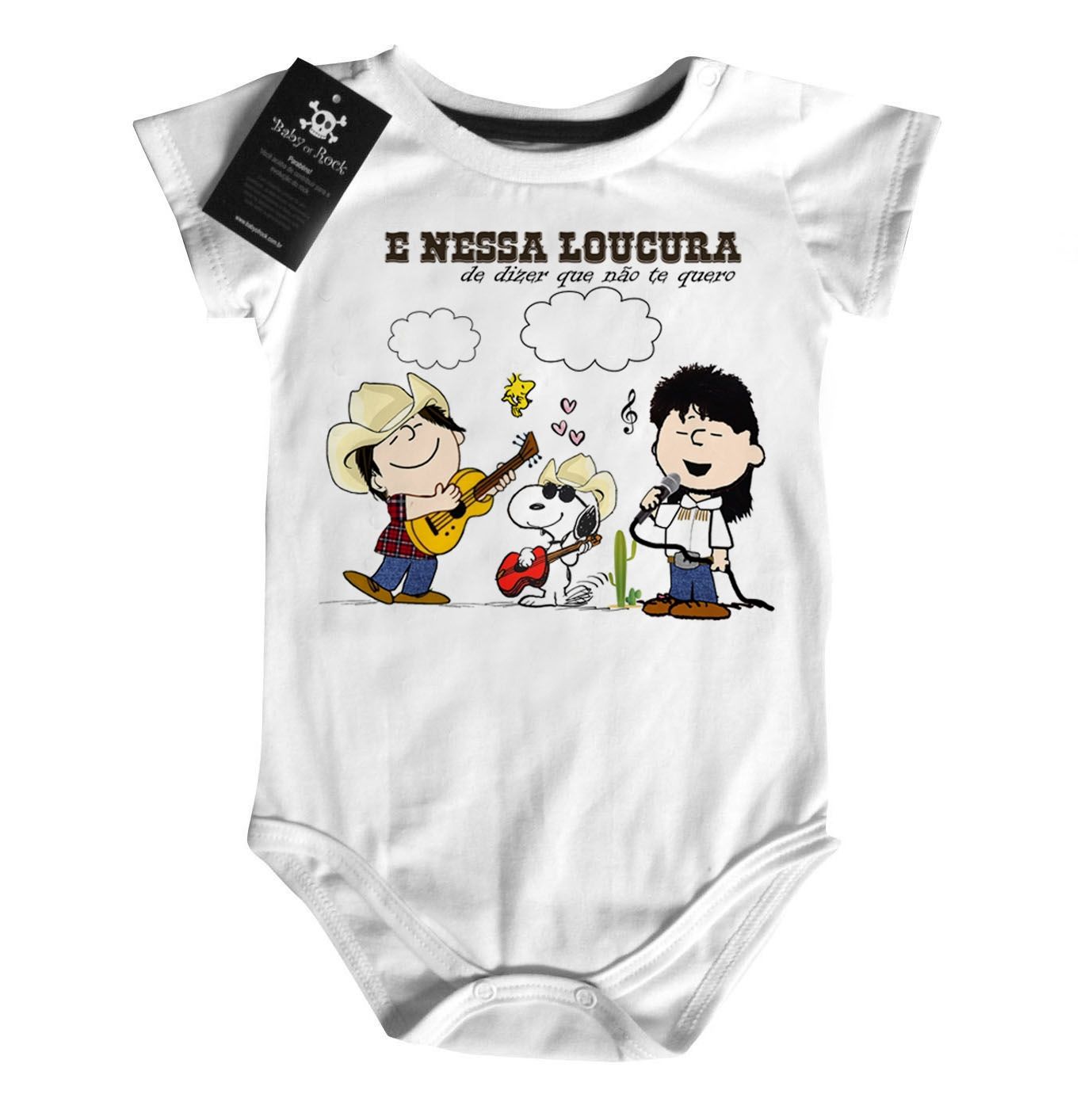 Body bebê Sertanejo Evidências cute