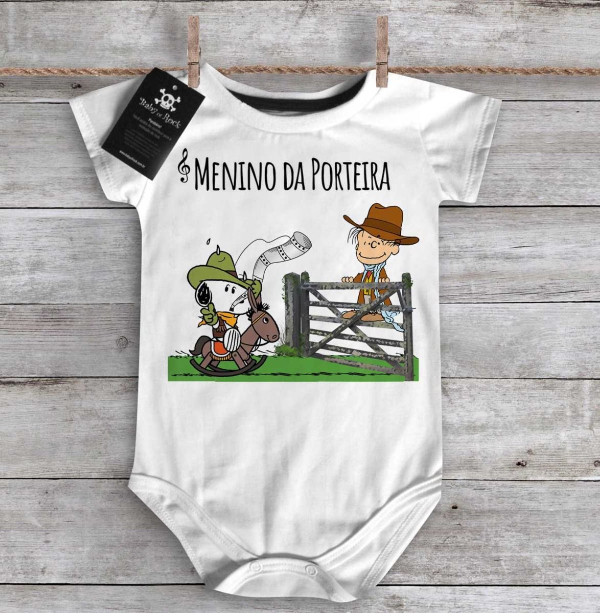 Body bebê Sertanejo Menino da porteira