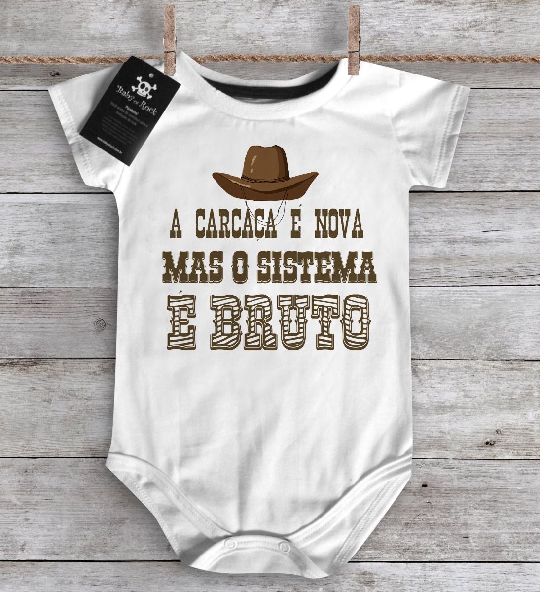 Body  bebê Sertanejo Carcaça nova sistema bruto