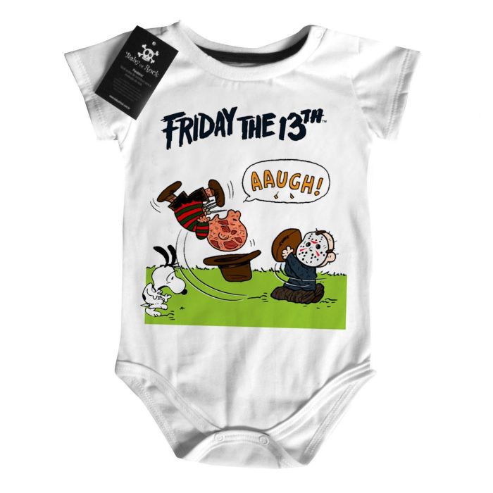 Body Bebê  Filme Terror Cute Sexta Feira 13 Snoopy