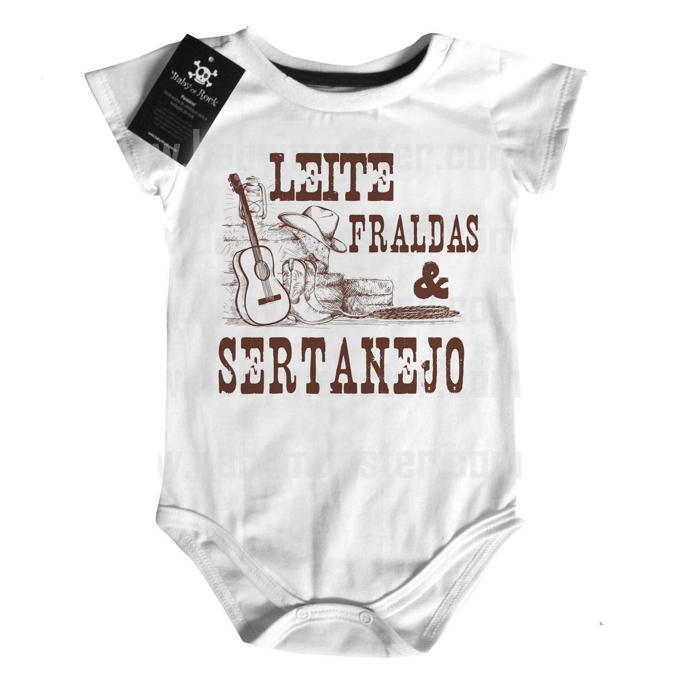 Body bebê Sertanejo Leite, fraldas e sertanejo — foto 2