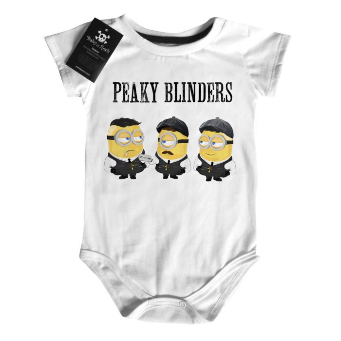 Body Bebê  Série Peaky Blinders Minions