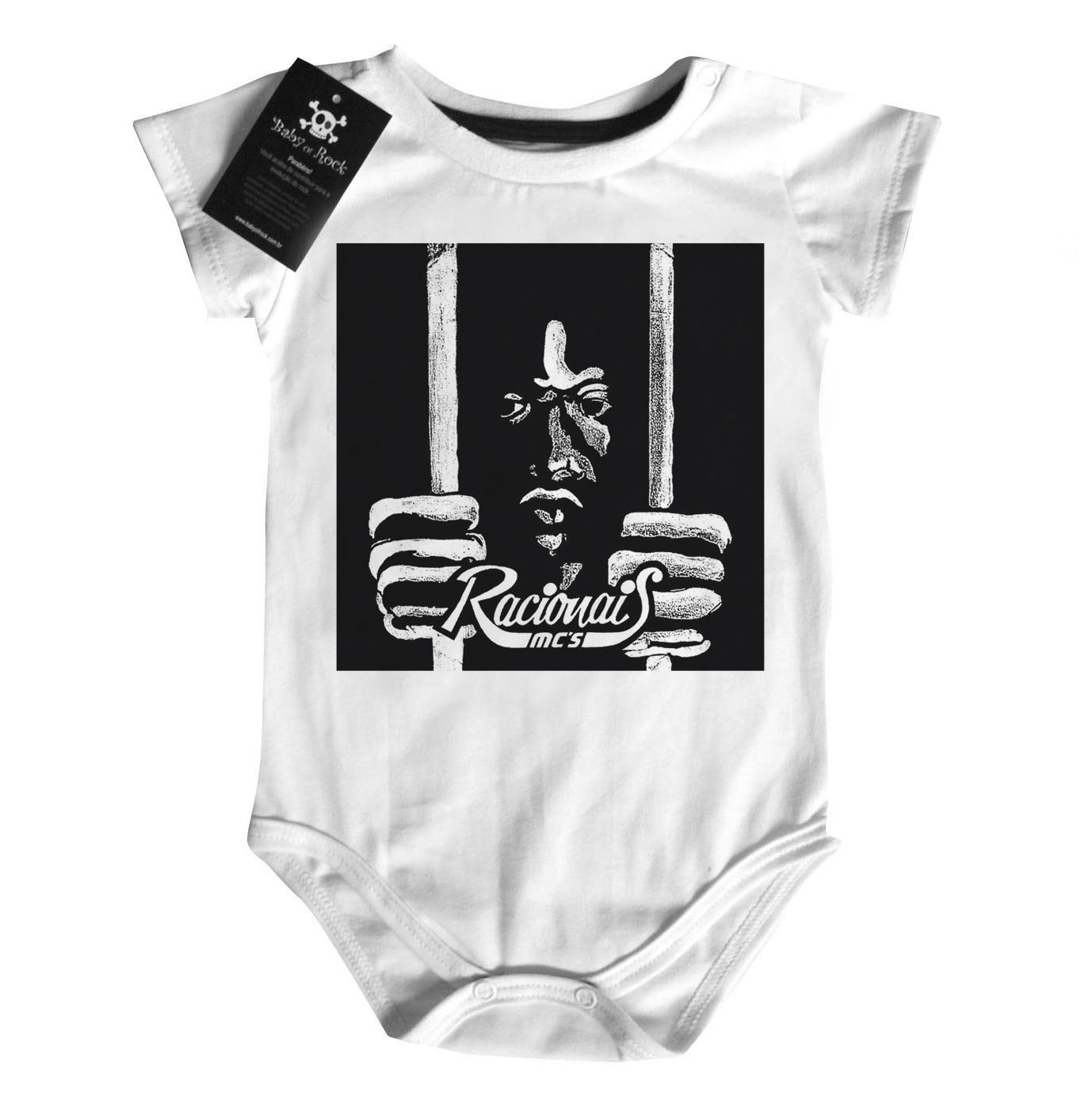 Body bebê Rap Racionais Mc