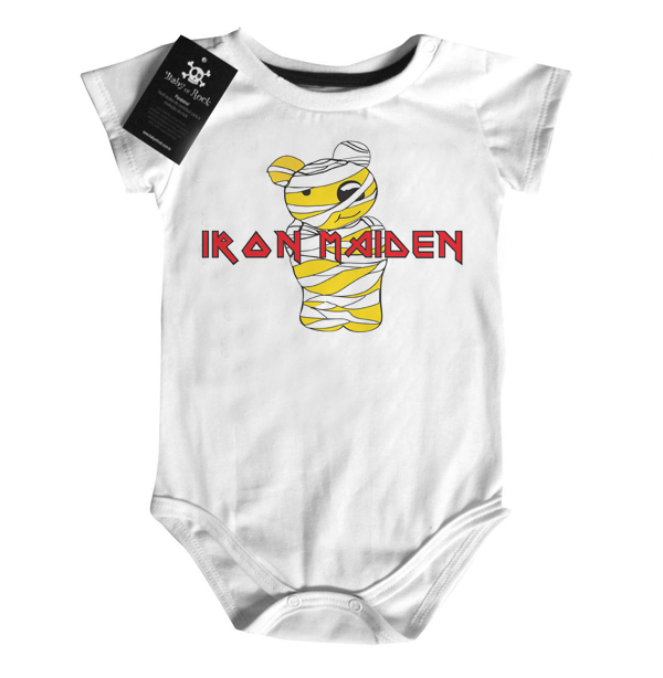 Body  bebê rock Iron Maiden cute