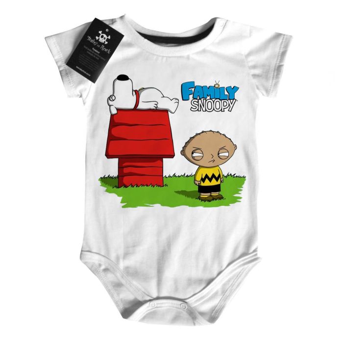 Body Bebê  Série Family Guy Snoopy