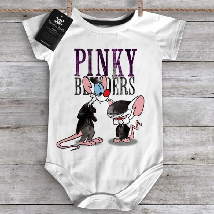Body Bebê Series Peaky Blinders (Pink e Cérebro)