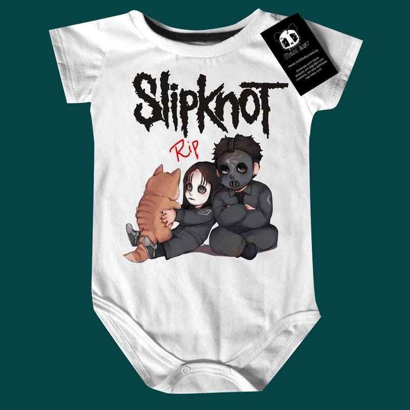 Body Bebê Rock Metal Slipknot Rip