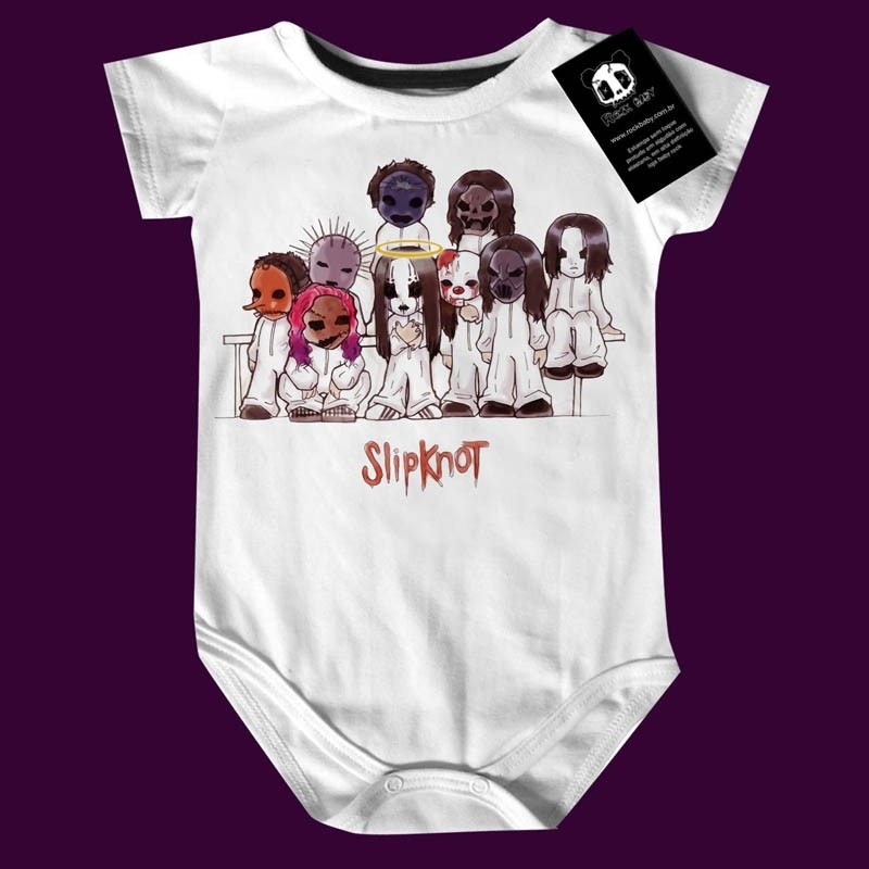 Body Bebê Rock Metal Slipknot Joey
